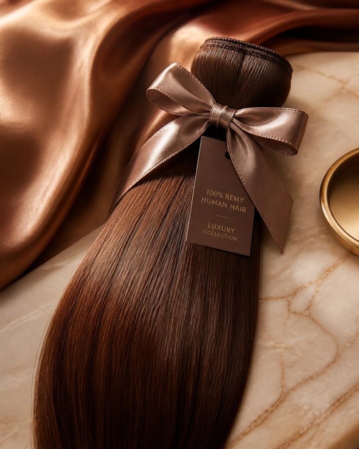 Signature Weft in Chestnut Brown